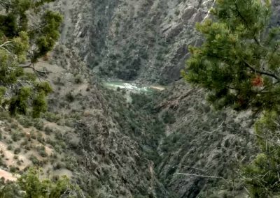 Picture of the Uncompaghre Wilderness Area Black Canyon dirtbiking single track.
